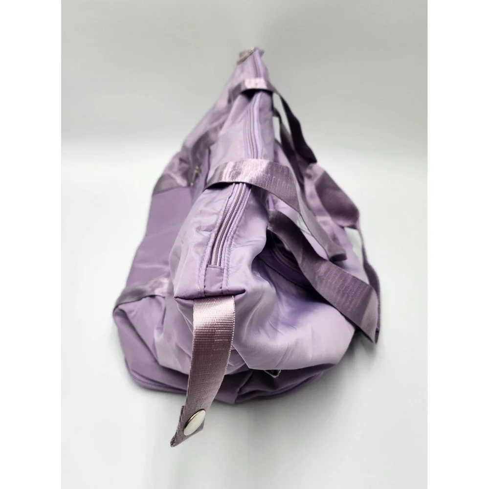 Hong Fu‎ Expandable Gym/Duffle Bag | Large Capacity Purple Overnight Bag 2 bags